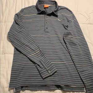 Puma long sleeve golf shirt